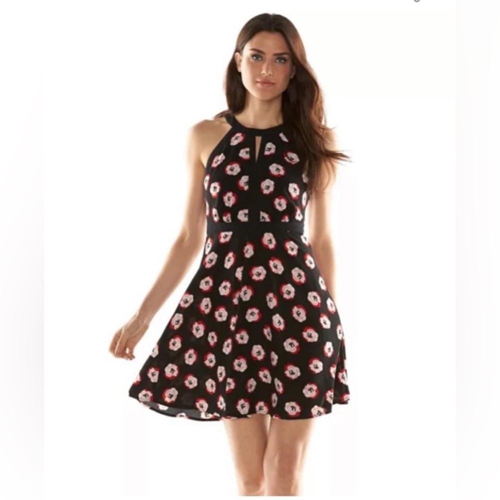 Elle Floral A-Line Dress